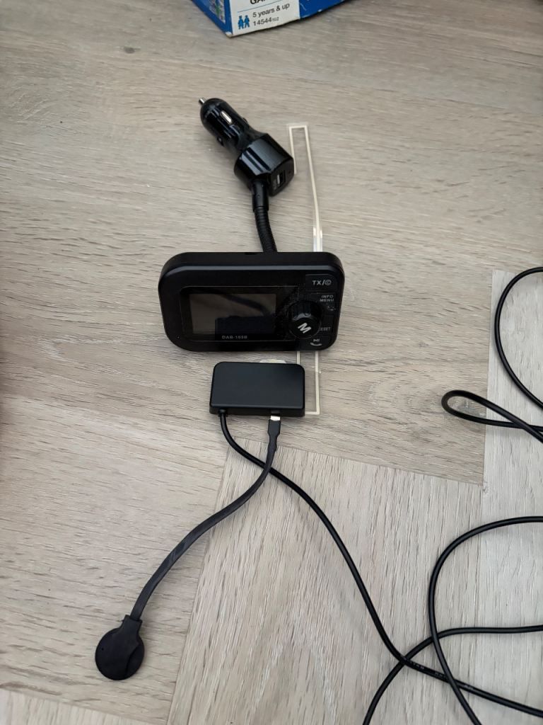 In car dab digital radio hands free calling kit