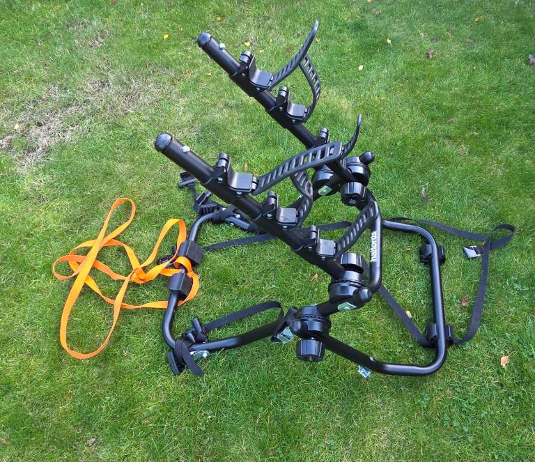 Halfords 3 Bike Rear Mounted Bike Rack – Bike Carrier for Car - Good ...