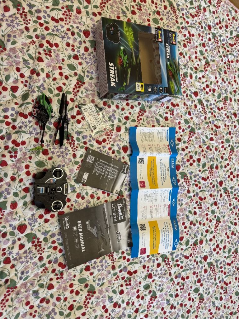 Rc helicopter streak for 5 pounds 