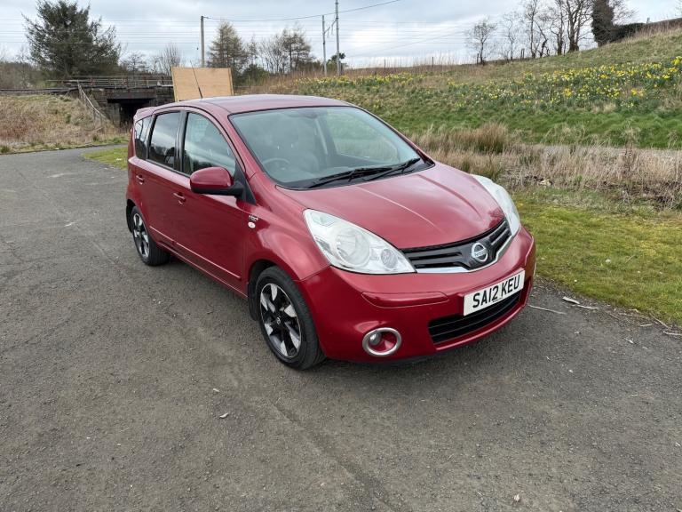 NISSAN NOTE N TEC+ 1.4L (2012) full year mot 5 door car.