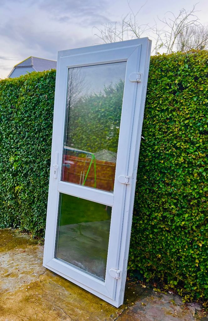 UPVC Door Double Glazed Door Exterior Door