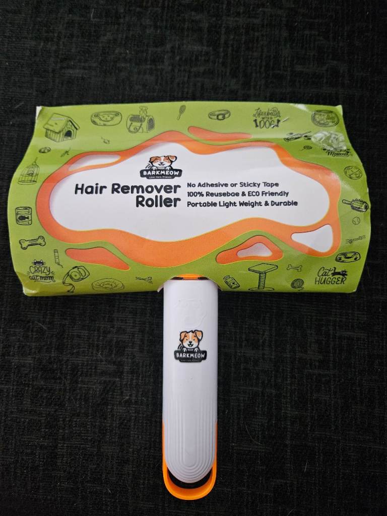 Pet hair remover roller