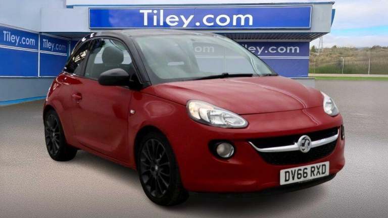 2016 Vauxhall ADAM 1.2i Jam 3dr HATCHBACK PETROL Manual