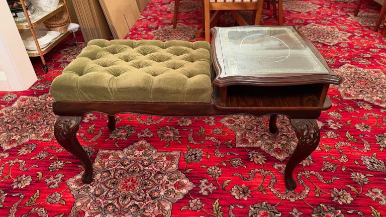 Antique/Vintage Telephone table with seat