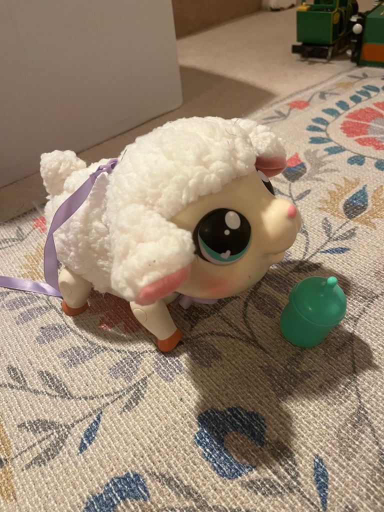 large tractor, Polly pocket, Postman Pat train et cetera