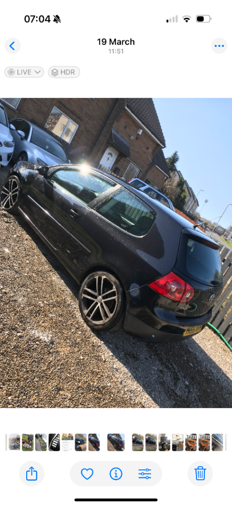 Volkswagen, GOLF, Hatchback, 2005, Manual, 1968 (cc), 3 doors