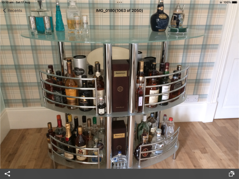 Drinks bar sideboard