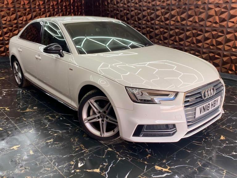 2018 Audi A4 2.0 A4 S Line TDI Quattro Semi-Auto 4WD 4dr Saloon Diesel Automatic
