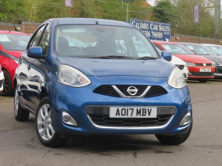 2017 Nissan Micra 1.2 Acenta 5dr Blue Petrol Manual ULEZ HATCHBACK Petrol Manual