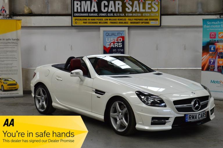 2014 Mercedes-Benz SLK SLK 250 CDI BlueEFFICIENCY AMG Sport Tip Auto LOW MILEAGE CONVERTIBLE Dies...