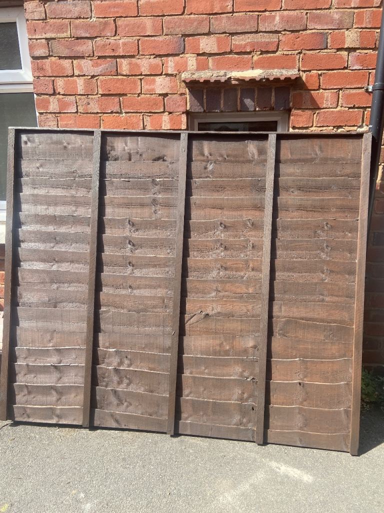 6’ x 5’ Lap Fence Panel