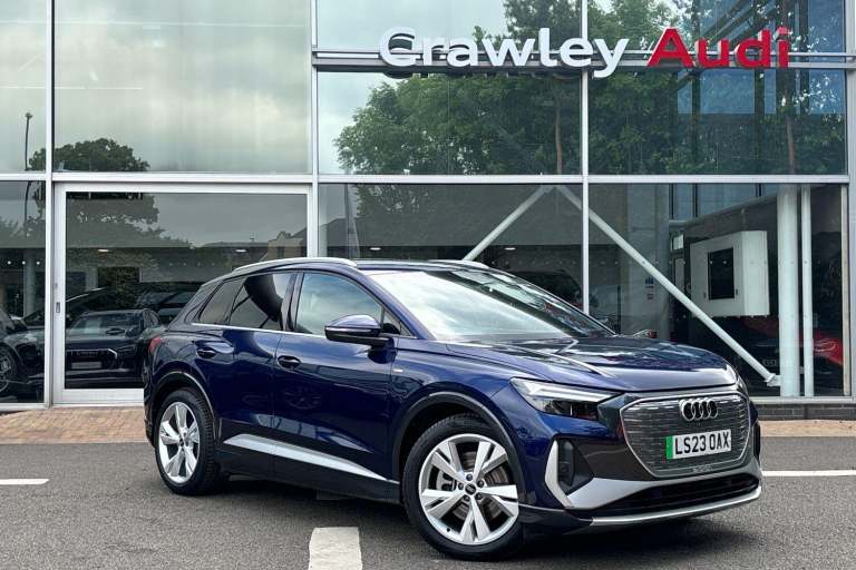 2023 Audi Q4 e-tron 40 S line SUV 5dr Electric Auto 82kWh (204 ps) ESTATE Electric Automatic