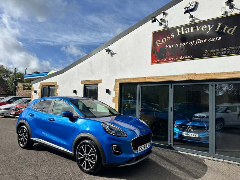 2024 Ford Puma 1.0 EcoBoost Hybrid mHEV Titanium 5dr HATCHBACK Petrol Manual