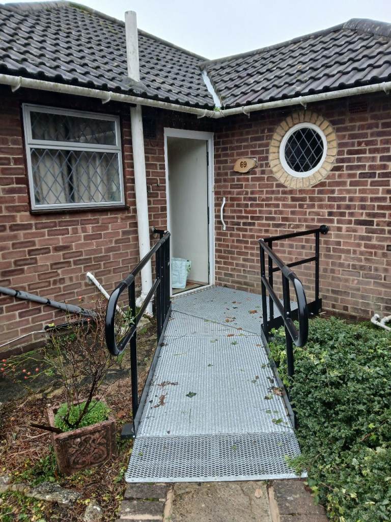 Disability Ramp and Railings 