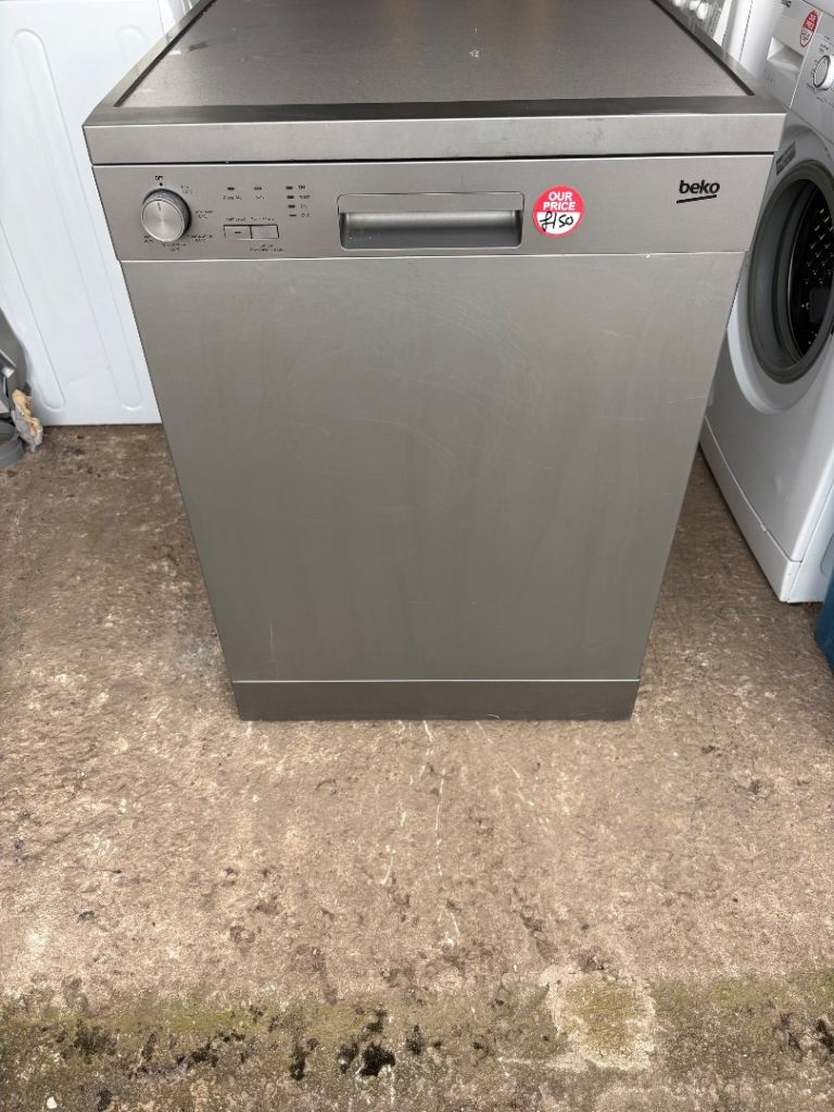 🔥BEKO SILVER DISHWASHER £150 DELIVERED 🔥6 MONTHS WARRANTY 🔥DENTON APPLIANCES 🔥