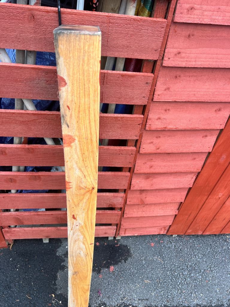 Oak beam, was a railway sleeper