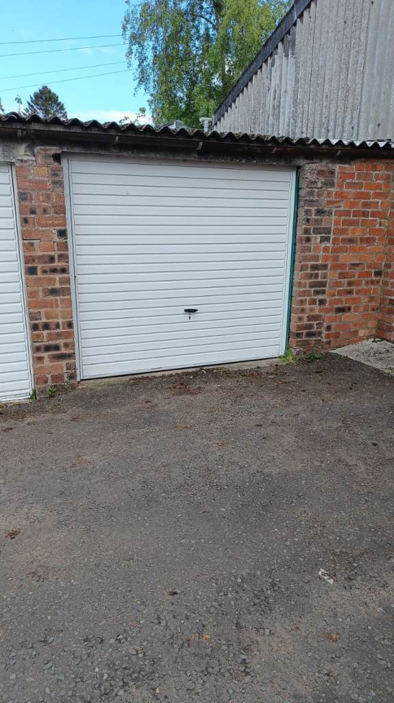 Secure garage close to town centre