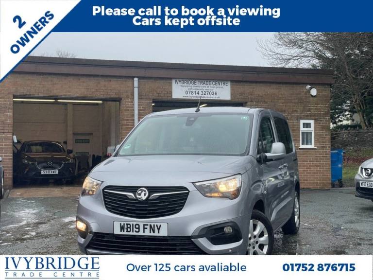 2019 19 VAUXHALL COMBO LIFE 1.2 TURBO GPF ENERGY MPV 5DR PETROL MANUAL EURO 6 (S