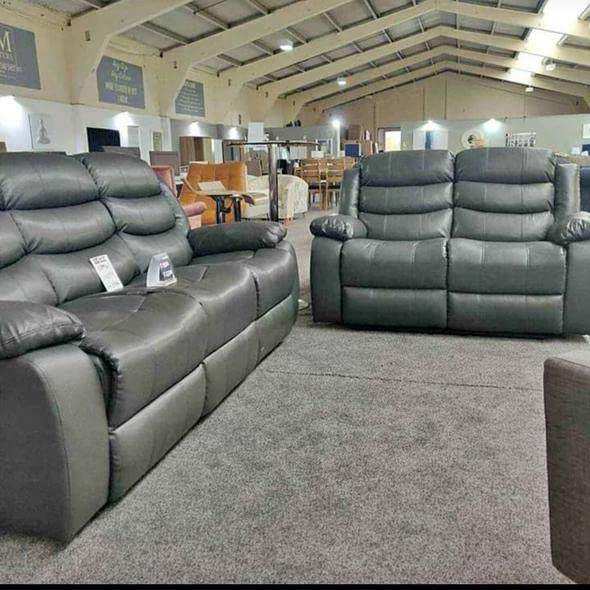 image for Exclusive Sale! BRAND NEW ROMA RECLINER SOFA SET - COMFORTABLE SEATS , Free Delivery **
