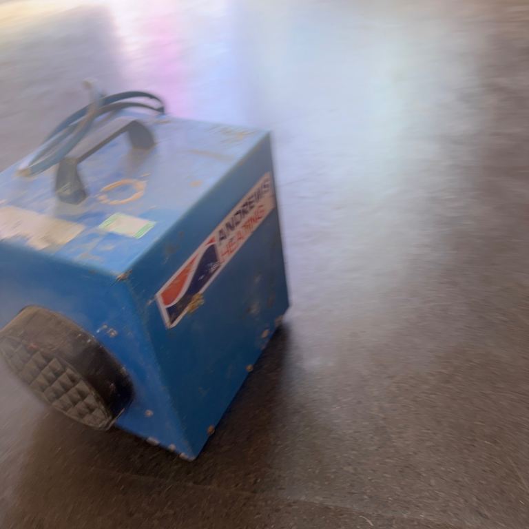 Andrews DE25T Portable Industrial Electric Fan Heater