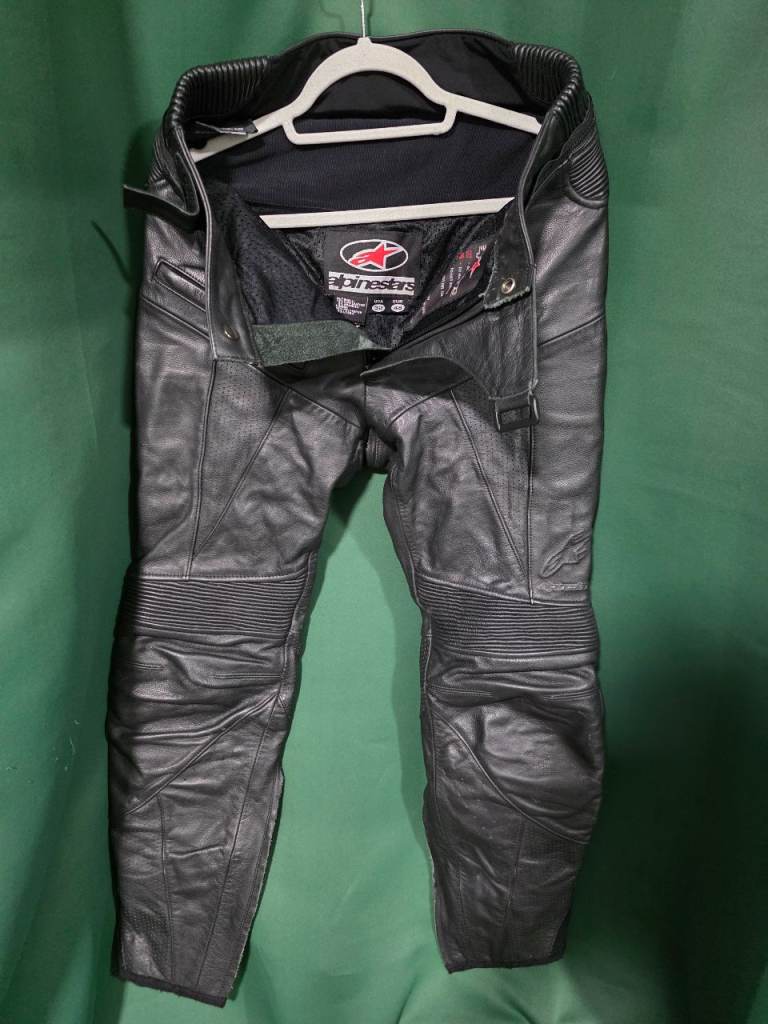 Alpinestars Leather Motorcycle trousers