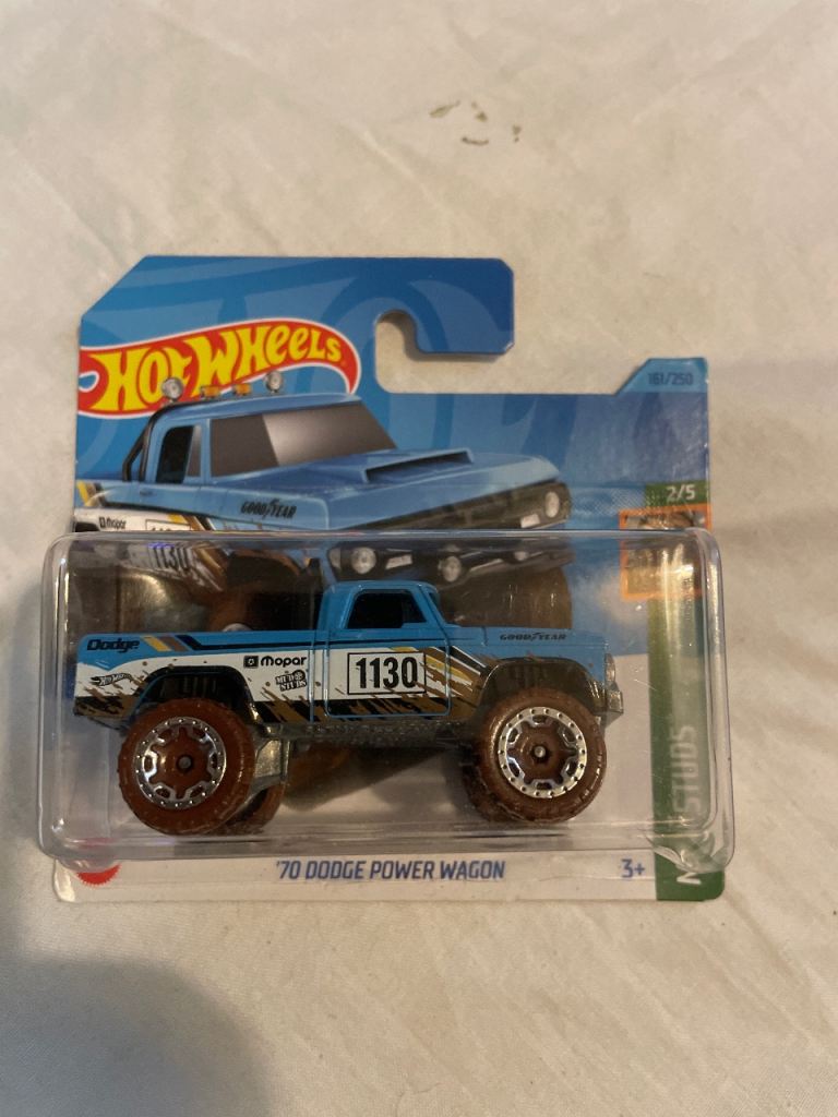Hot Wheels '70 Dodge Power Wagon – New in Packaging