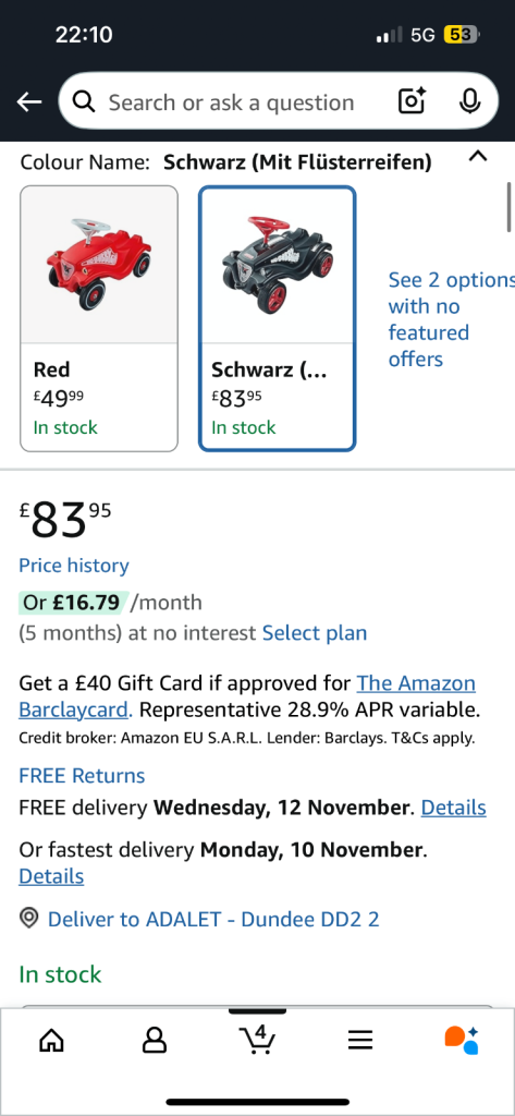 Toddler car Horn Steering