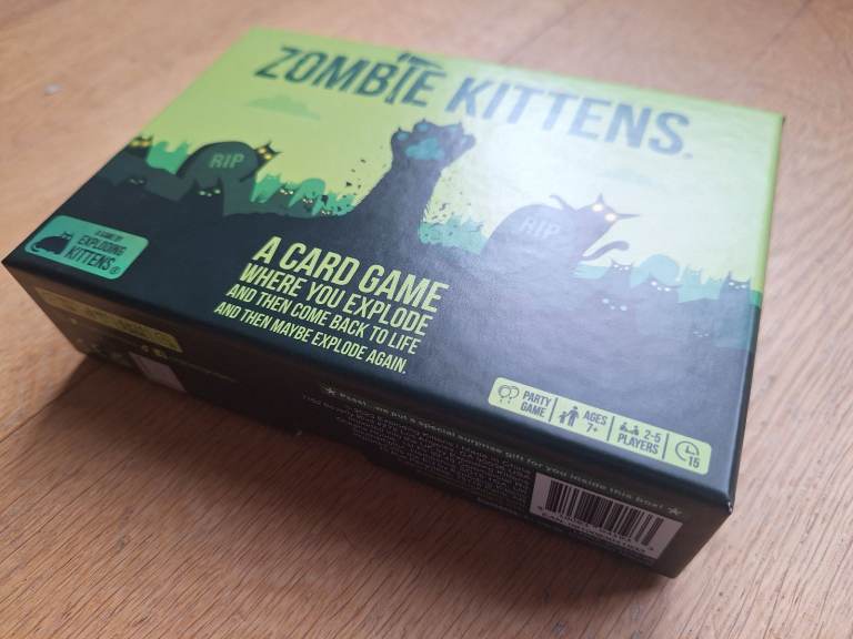 image for Zombie Kittens board game