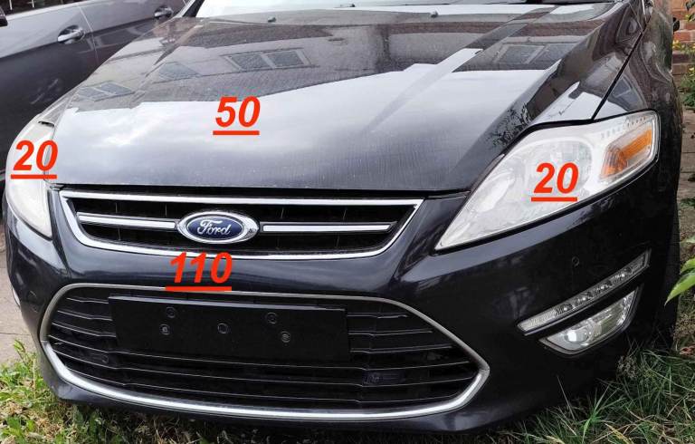 BREAKING Ford Mondeo Titanium Business Edition Mk4 2.0 Diesel 2014 Black Panther G6 /2 keys