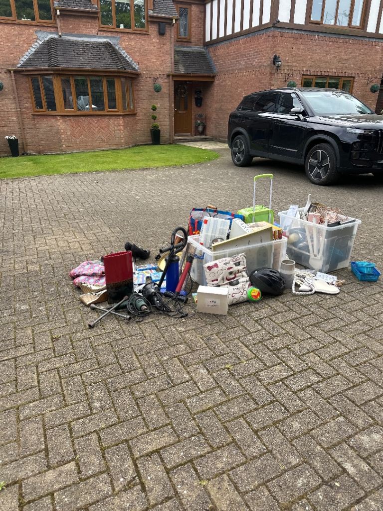 Car boot job lot garage clearance items 