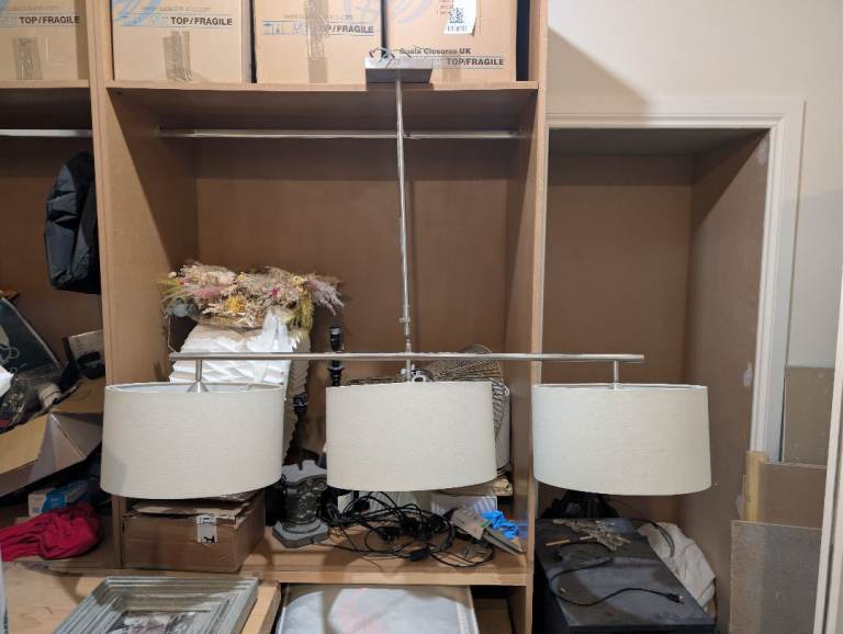 image for Triple pendant light