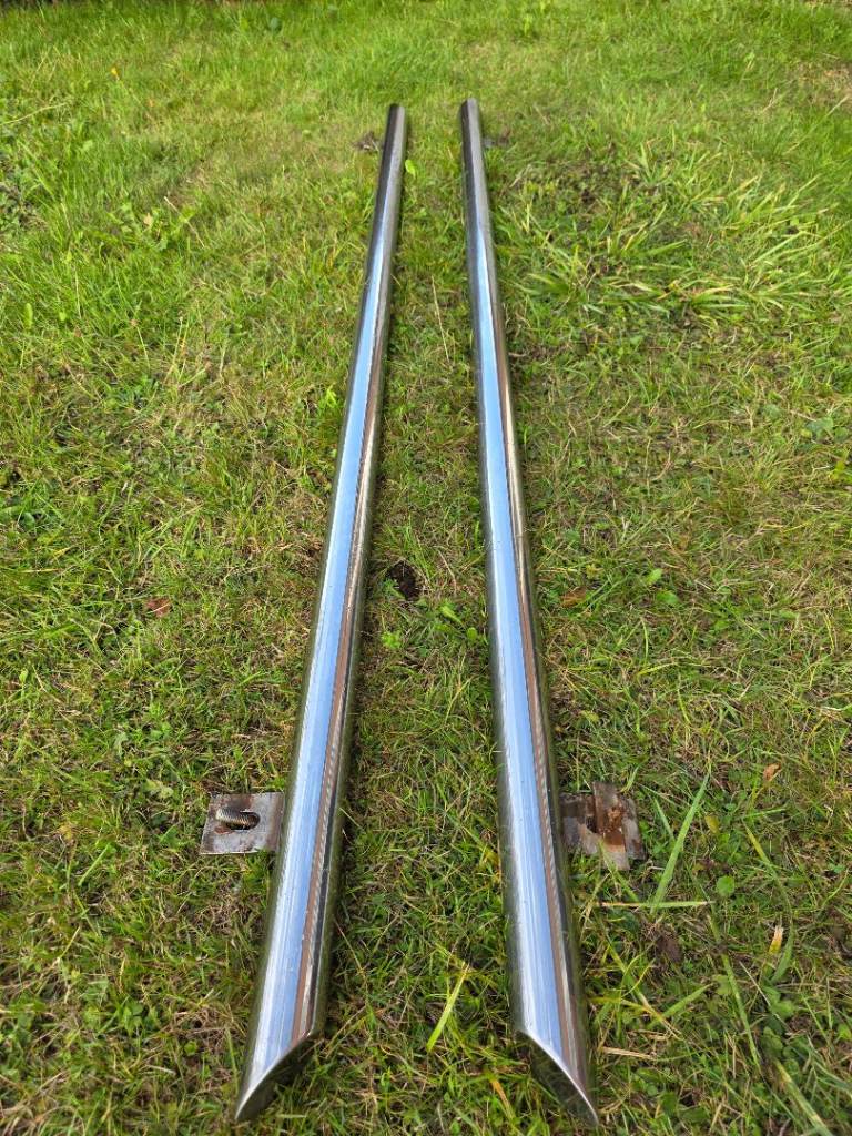 VW CADDY (2004-2020) SWB Aluminium Step Bars Running Boards in good condition 