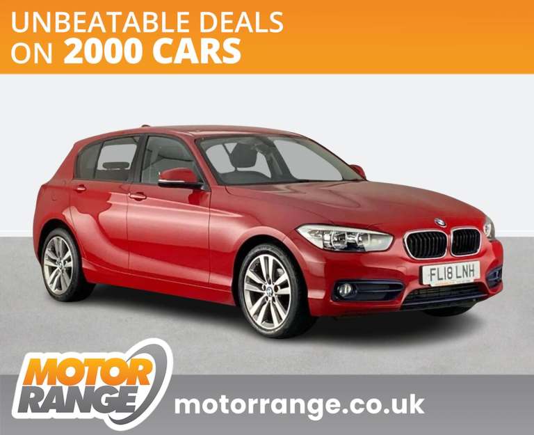 2018 BMW 1 Series 118i [1.5] Sport 5dr [Nav] Hatchback PETROL Manual