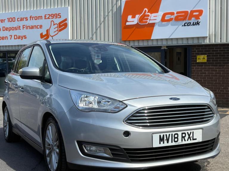  Ford Grand C-Max 1.0T EcoBoost Titanium Euro 6 (s/s) 5dr Petrol Manual
