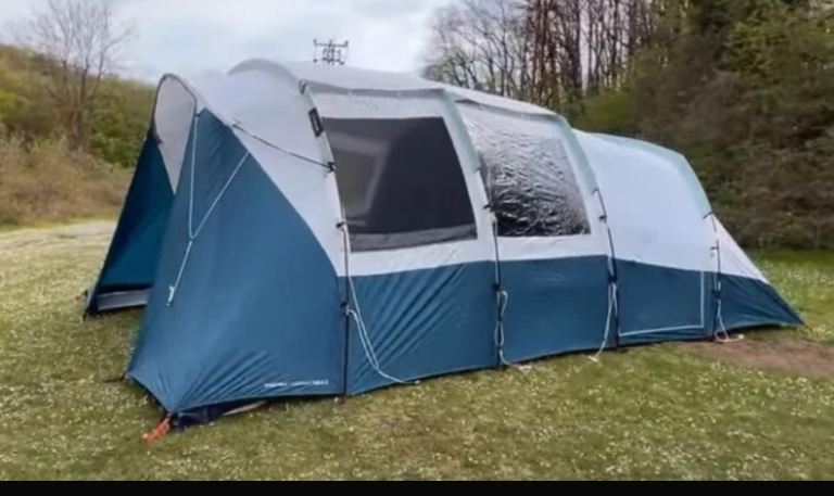 Brand New: Decathlon Arpenaz 6.3 Fresh & Black. 6 person- 3 room tent. 