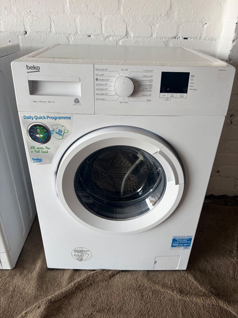 Beko 8kg washing machine 