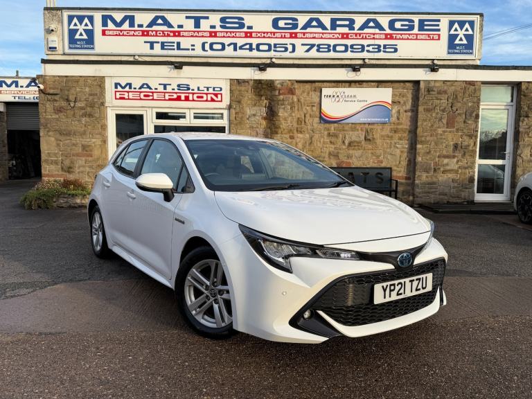 2021 Toyota Corolla 1.8 VVT-i Hybrid Icon Tech 5dr CVT HATCHBACK Petrol/Electric Hybrid Automatic