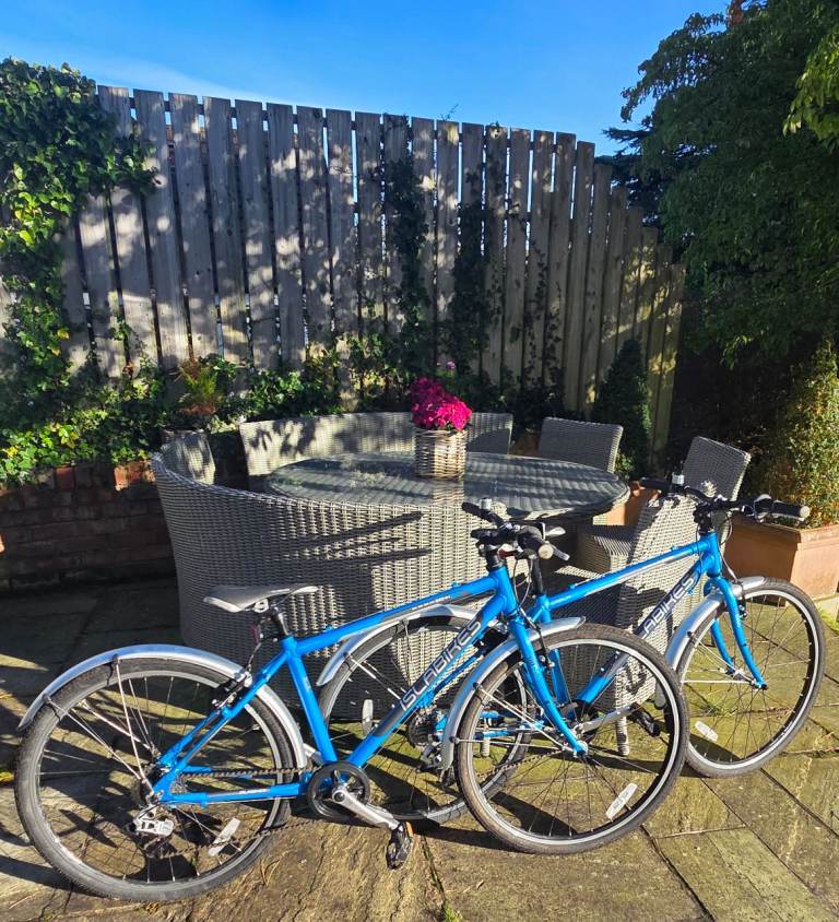 Two Islabikes Beinn Lightweight Hybrid Bikes – Excellent Quality – Blue, Used Condition