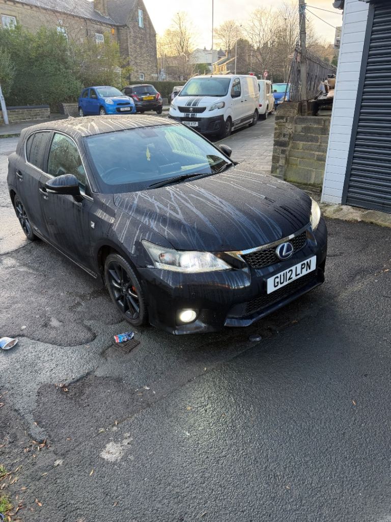 Lexus, CT, F Sport, FSH , 2 Keys, Hatchback, 2012, Other, 1798 (cc), 5 doors