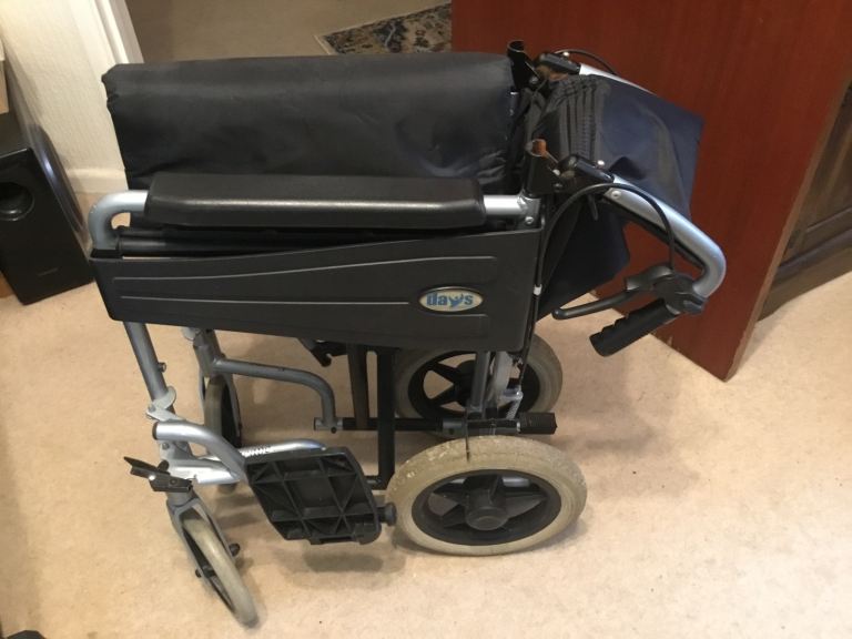 Wheelchair folding wheelchair 