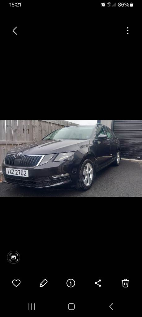 Skoda, OCTAVIA, Estate, 2018, Manual, 1498 (cc), 5 doors