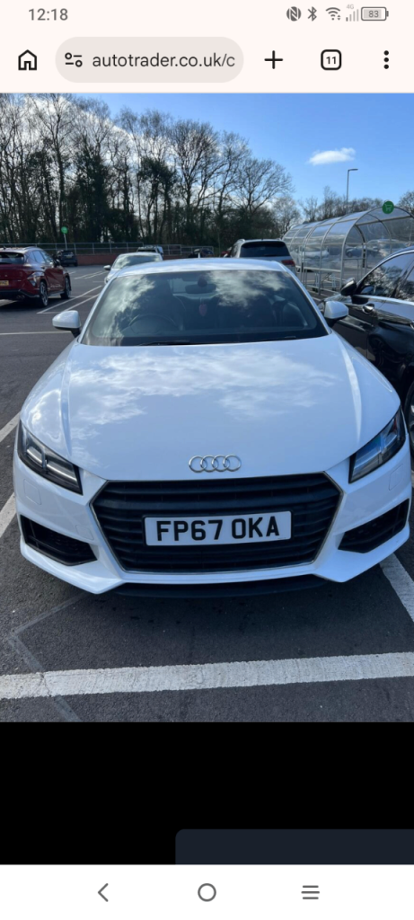 Audi, TT, Coupe, 2017, Manual, 1798 (cc), 2 doors