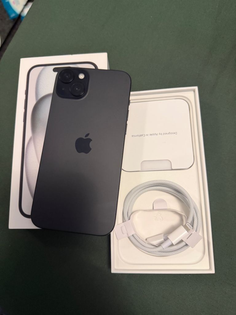iPhone 15 Plus - Black, Unlocked