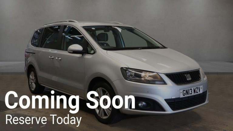 2013 SEAT Alhambra 2.0 TDI CR Ecomotive SE 5dr MPV DIESEL Manual