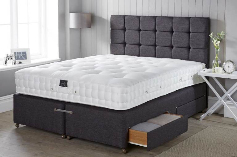 📞 GORGEOUS BRAND NEW 5FT KING BED + FOAM MATTRESS & STORAGE DRAWS OPTIONAL COD AVAILABLE 💸