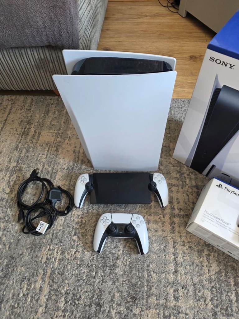 Sony PlayStation 5 disk edition and portal 