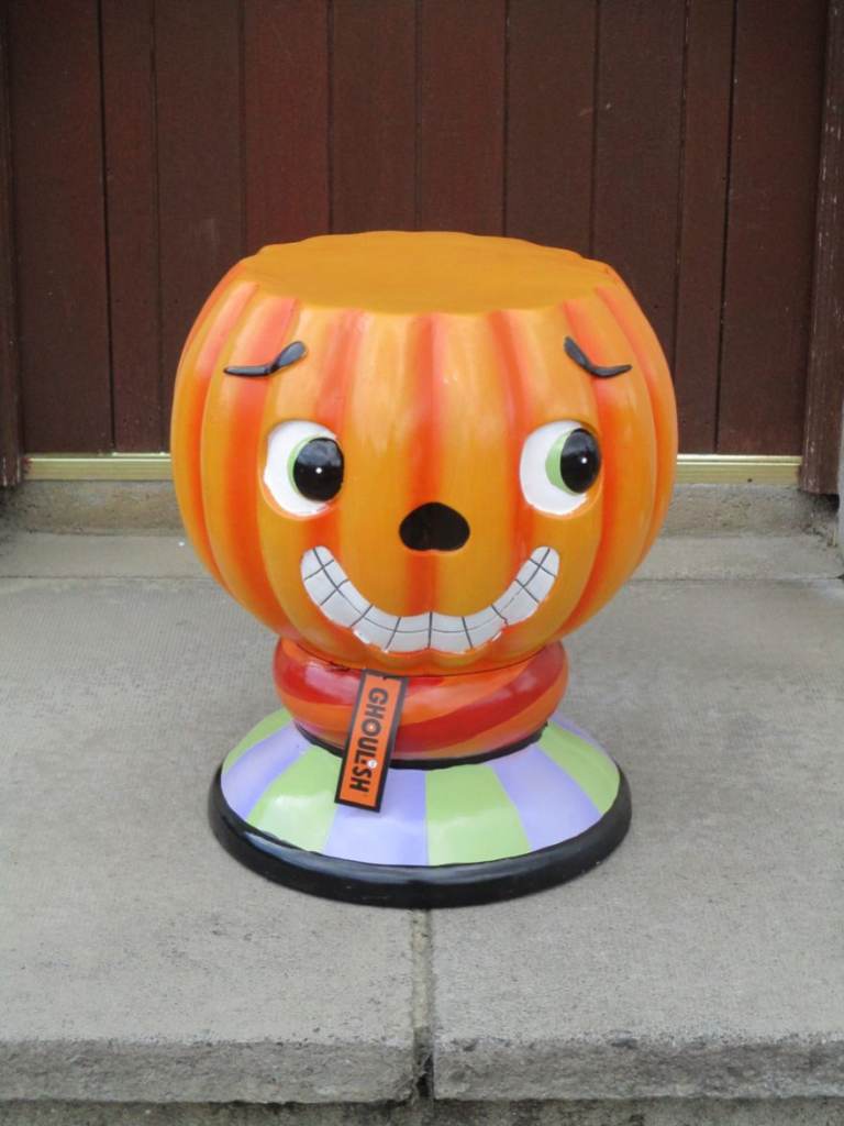 Novelty Pumpkin Stool/Table