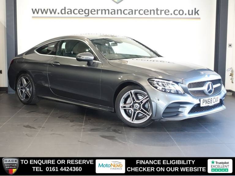 2018 Mercedes-Benz C Class 1.5 C200 MHEV AMG Line Coupe 2dr Petrol G-Tronic+ Euro 6 (s/s) (198 ps...