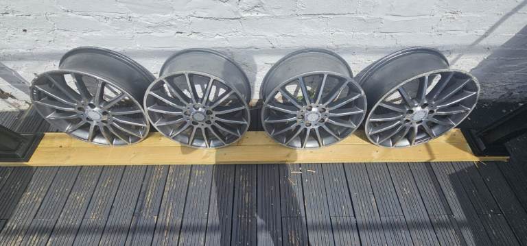 4 x Mercedes Benz A Class AMG Line W176 18x7.5J Alloy Wheels