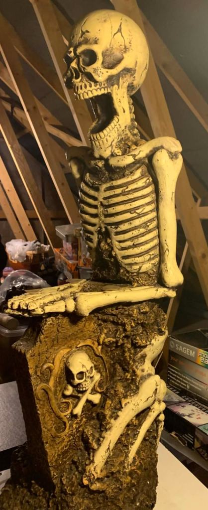 Skeleton Waiter Side Table